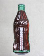 Coca Cola Tin Thermometer #859 16.5" Tall
