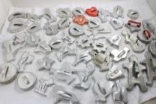Large Assortment of  Vintage Cookie Cutters