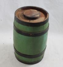Old Wood Spiced Pickled Fig Barrel 8 1/2" Tall