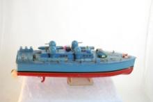 Ito Japan Wooden Torpedo Boat 17" Long