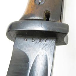 1942 German K98 Bayonet & Scabbard