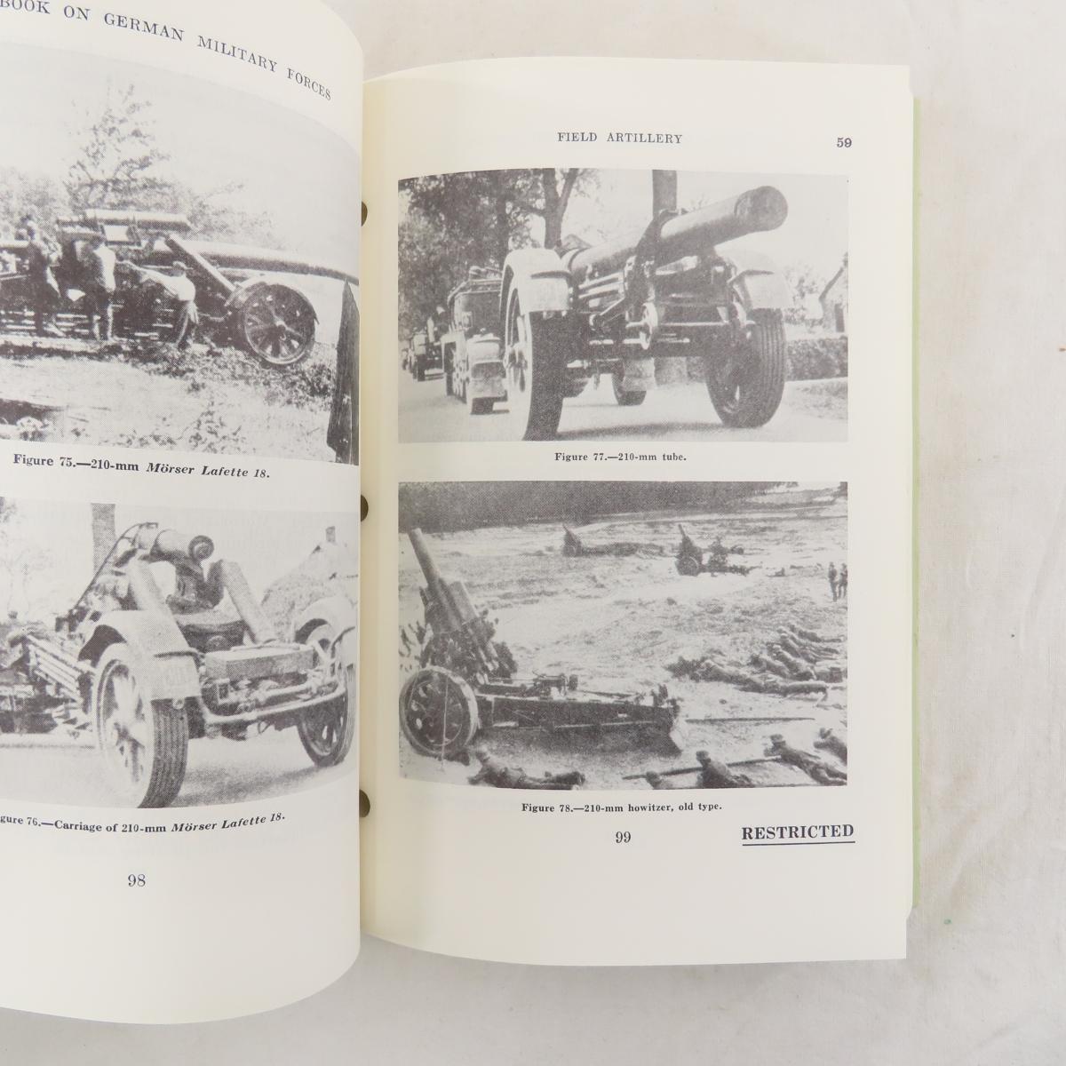 3 German Military Handbook & Tech Manuals