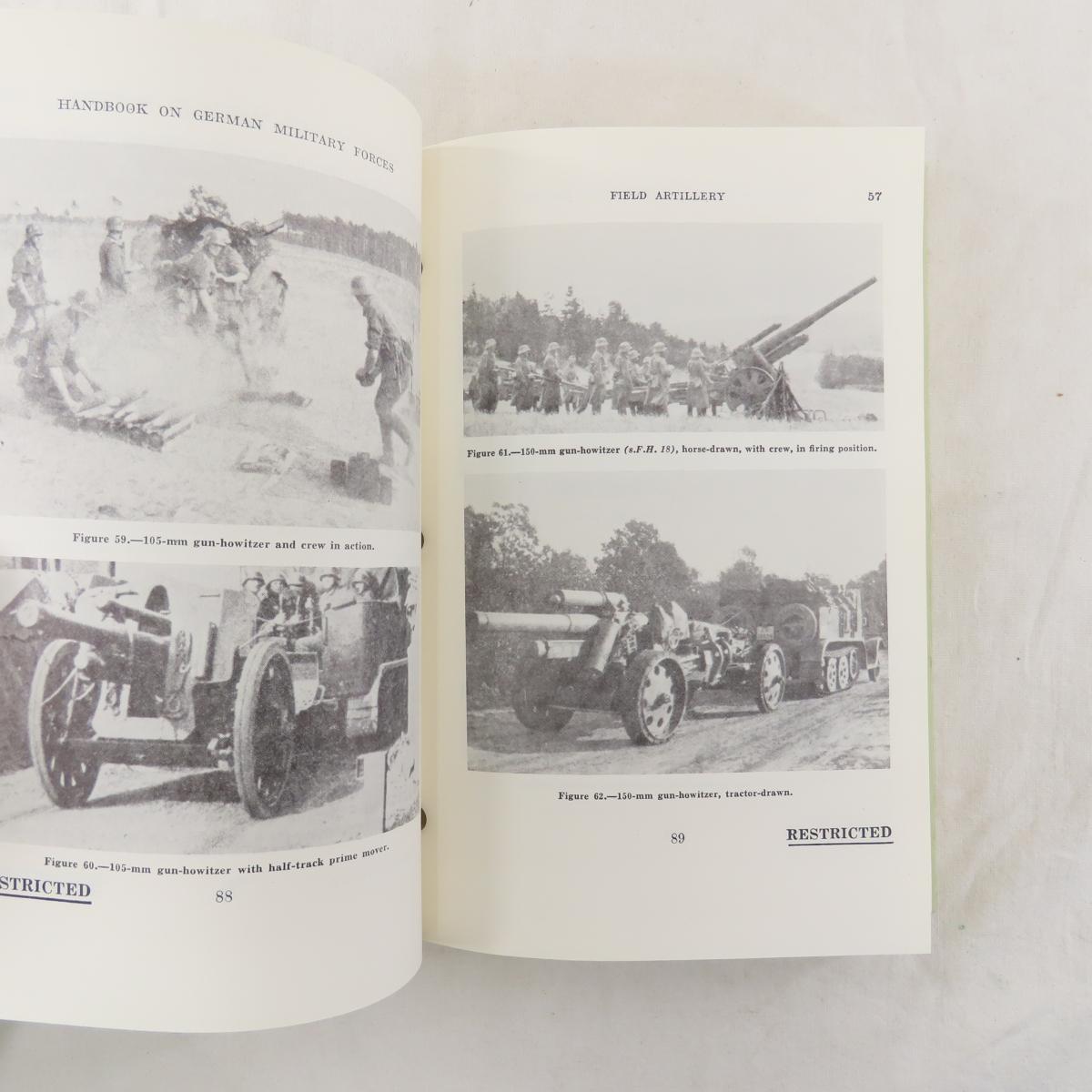 3 German Military Handbook & Tech Manuals