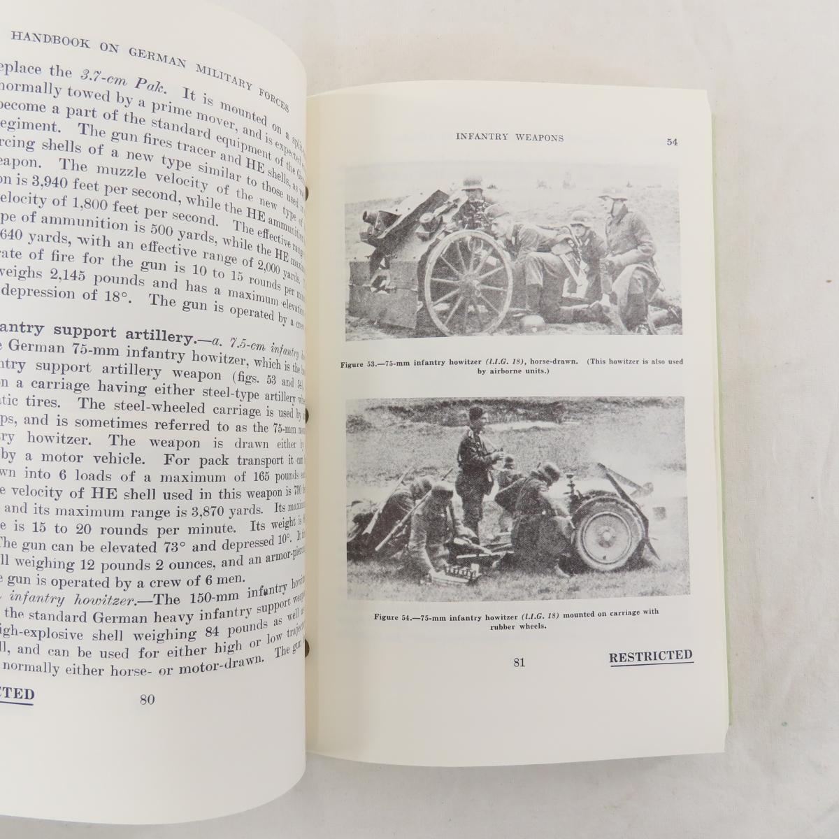 3 German Military Handbook & Tech Manuals