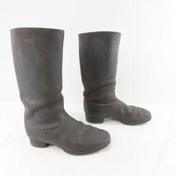 WWII German leather boots