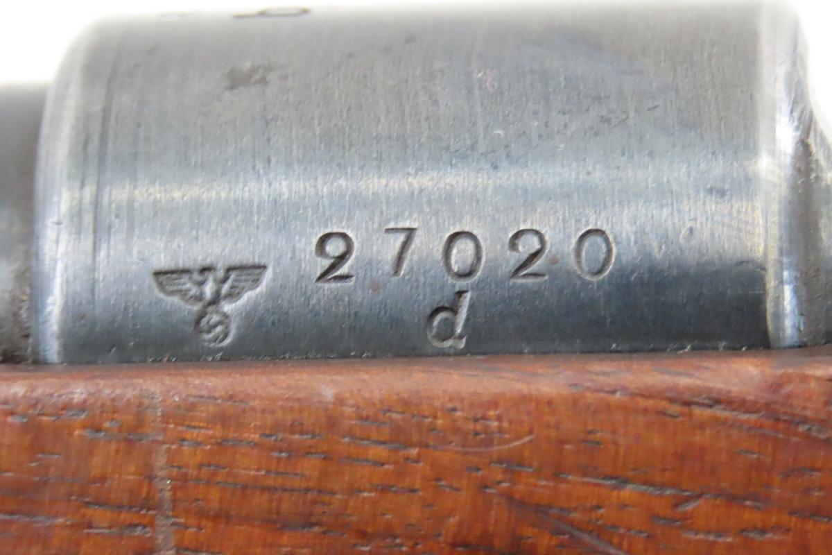 1943 Oberndorf byf Mauser K98k Rifle 7.92x57mm