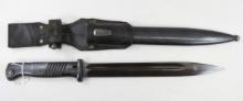 M98 WWII German Mauser Bayonet, Scabbard & Frog