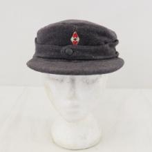 WWII German Hitler Youth Flak Helpers Cap