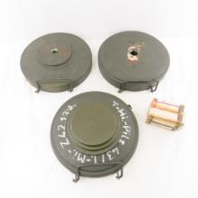 3 German WWII Inert Dummy Training Mines