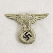 WWII German SS "Coffee Can" cap eagle badge