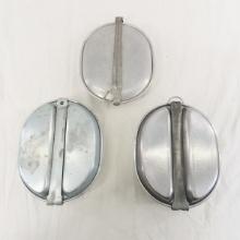 3 US Military Mess Kits 1918, 1942, & 1944