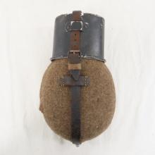 WWII German Canteen with cup marked MN40