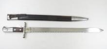 M1914 Swiss Sawback Bayonet Waffenfabrik Neuhausen
