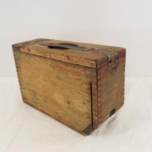 WW1 M1917 Browning Machine Gun wooden Ammo Box