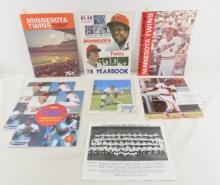 1970's 7x9" MN Twins Picture Pack- complete & More