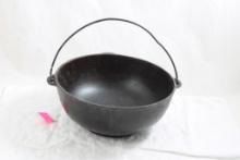 Antique Cast Iron Caldron Kettle 10 1/2" Diameter