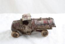 1920's Cast Iron Gasoline Mack Truck 5 1/4"