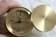 Tiffany & Co. Round Swiss Alarm Clock Working