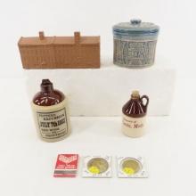 Western Mini-jug and Andersen Pottery Collectibles
