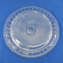 Imperial Glass Tradition Crystal Cake Plate