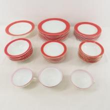 Vintage Pyrex Pink Flamingo Dish Set