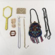 Antique Beaded Purses, Necklaces & More