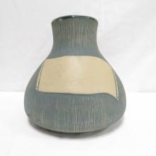 Red Wing Blank Green Brushware 7" Cemetery Pot