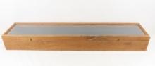 Long Shadowbox Display Case, 39.5" x 8"