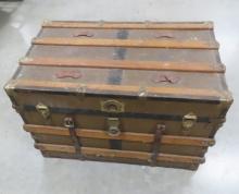 Antique trunk 32 x 19.5 x 22"