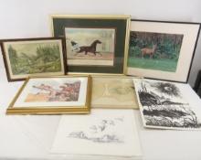 Currier & Ives and other Framed Prints & Pictures