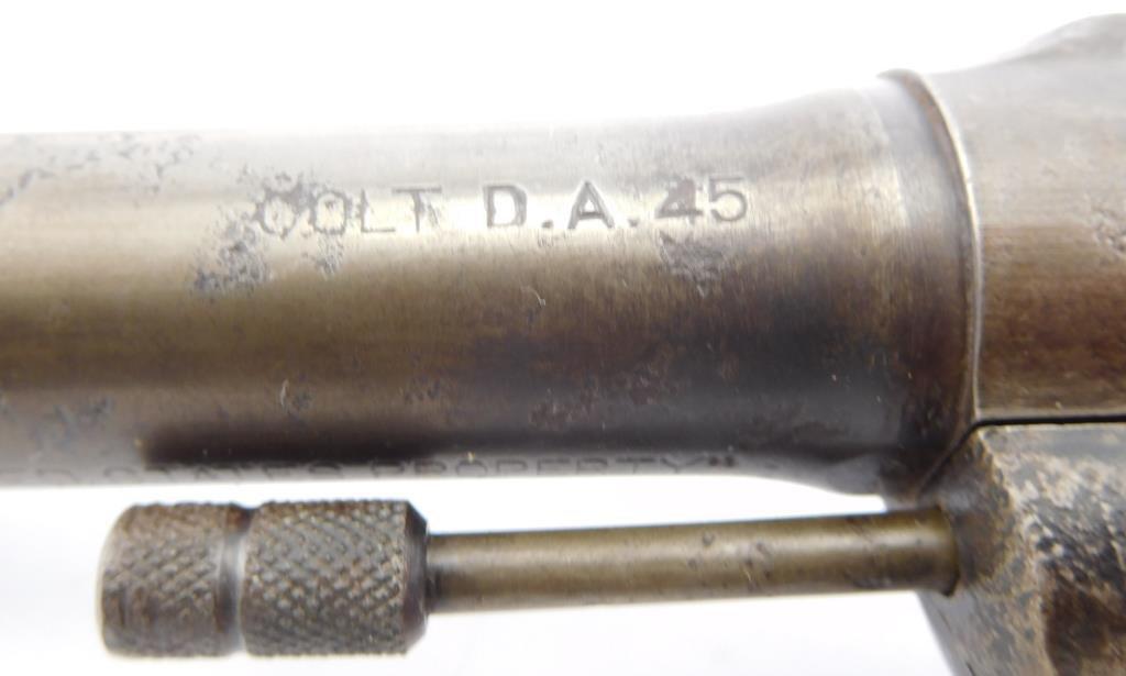 Lot #682 - Colt 1917 Dbl Action Revolver - US Army
