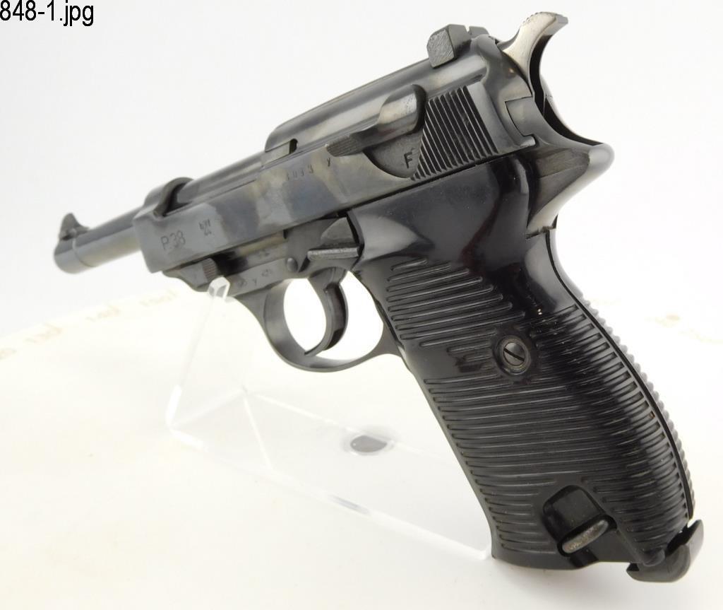 Lot #848 - Carl Walther P38 Byf 44 SA Pistol