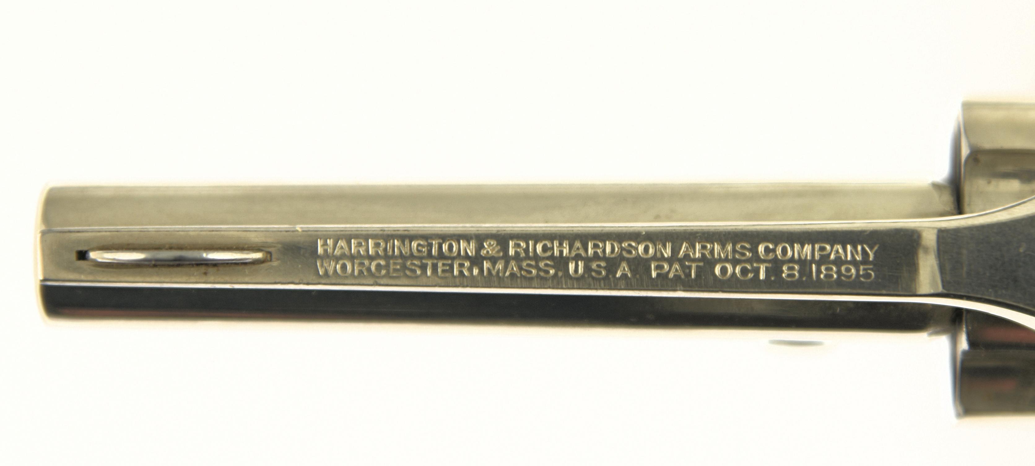 Lot #379 - Harrington & Richardson Arms Co. Hammerless Top Break .32 S/W