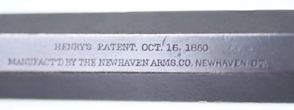 Lot #1750 - New Haven Arms Co. Henry Lever Action Rifle SN# 1971 .44 RF