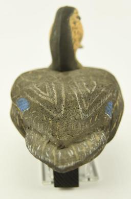 Lot # 4569 - Dave Morgan, Milford, DE Carved cork body black duck