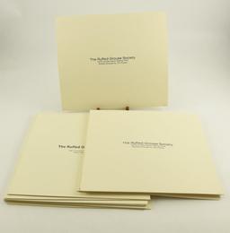 Lot # 4237 - Limited edition Ruffed Grouse Society Conservation Stamp prints to include (4) 1979