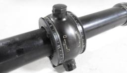 Lot #2161 - Bausch and Lomb Balvar 6-24 rifle scope with mounts and rings