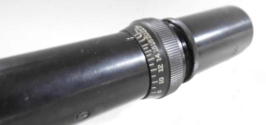 Lot #2161 - Bausch and Lomb Balvar 6-24 rifle scope with mounts and rings