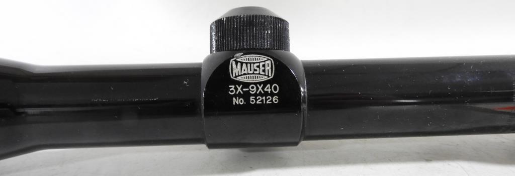Lot #2162 - Mauser 3 x 9 x 40mm rifle scope