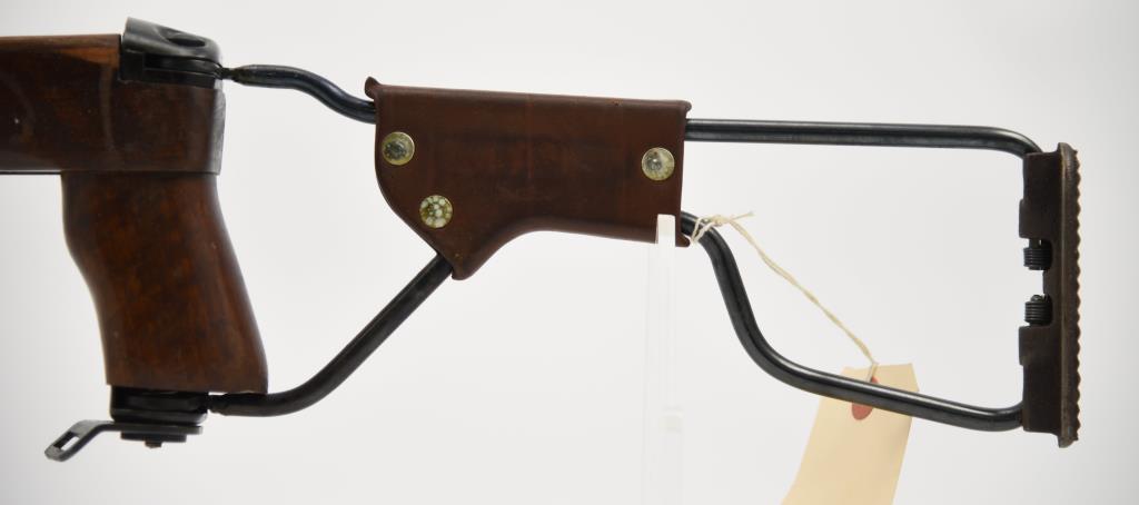 Lot #2349 - US Marine M1 Carbine Paratrooper model frame with folding stock (frame only)
