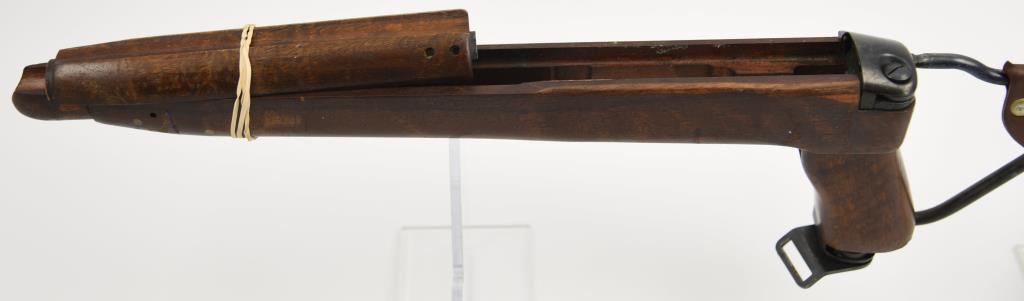 Lot #2349 - US Marine M1 Carbine Paratrooper model frame with folding stock (frame only)