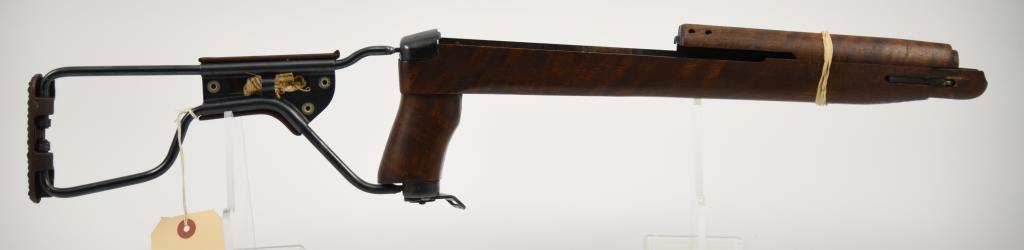 Lot #2349 - US Marine M1 Carbine Paratrooper model frame with folding stock (frame only)