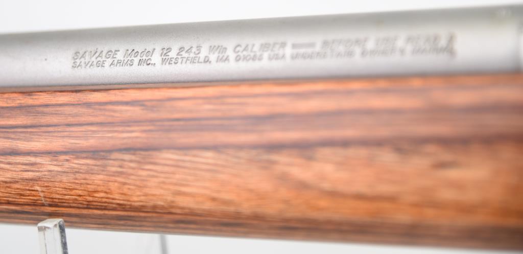 Savage Arms Inc 12 Varminter Low Profile Bolt Action Rifle .243 Cal MODERN