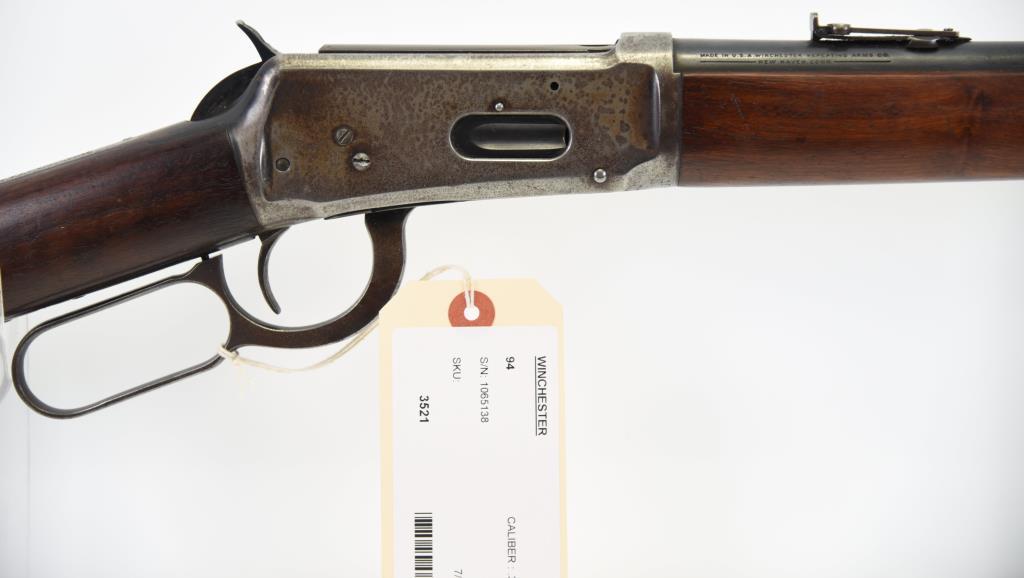 WINCHESTER 94 Lever Action Rifle .30 WCF MODERN