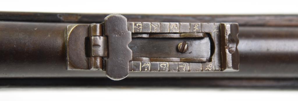 Martini Henry Francotte Nelpalese Mdl 1878 Falling Block Rifle .577-450 ANTIQUE