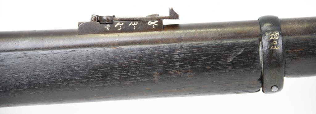 Martini Henry Francotte Nelpalese Mdl 1878 Falling Block Rifle .577-450 ANTIQUE