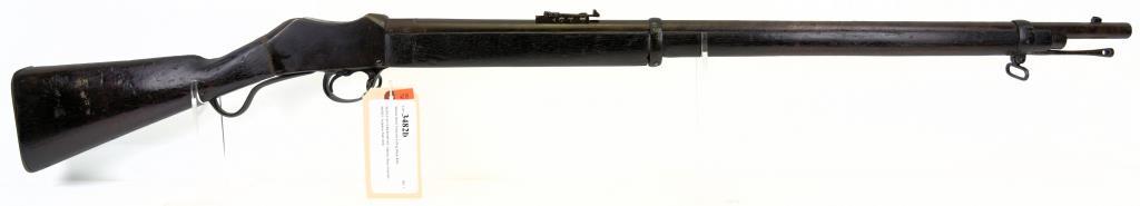 Martini Henry Francotte Nelpalese Mdl 1878 Falling Block Rifle .577-450 ANTIQUE