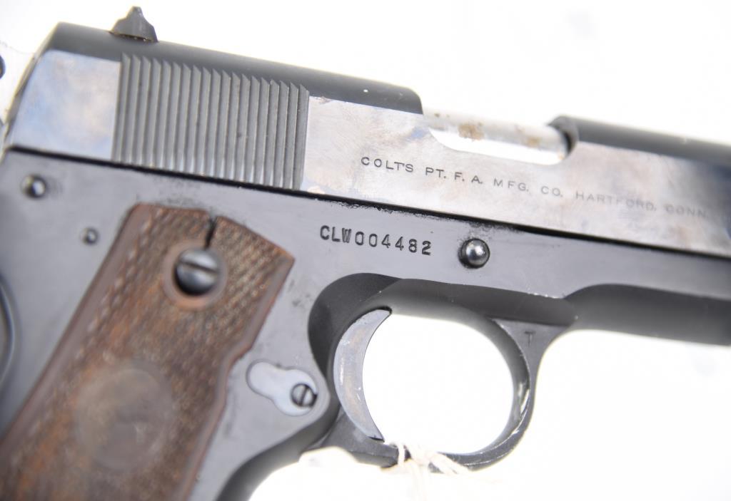 Colts's  P.T.F.A. Mfg. Co Lightweight Commander Semi Auto Pistol CLW004482 .45 ACP 4.25" REGULATED/C