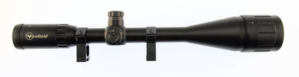 Lot #2392 - Firefield 10-40x50mm Riflescope, Illuminated Mildot IR Reticle, Adj. Objective, 1”