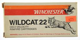 Lot #2560 - 500 Rds +/- of Winchester .22 LR High Velocity Wildcat #WW22LR Ammo